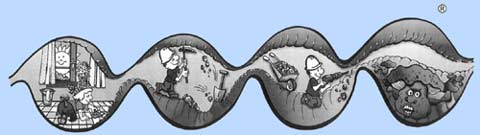 Dickdarmreinigung bei der Arbeit Sunrise Posture